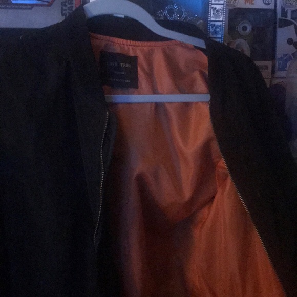 Forever 21 women bomber jacket black - Picture 4 of 4